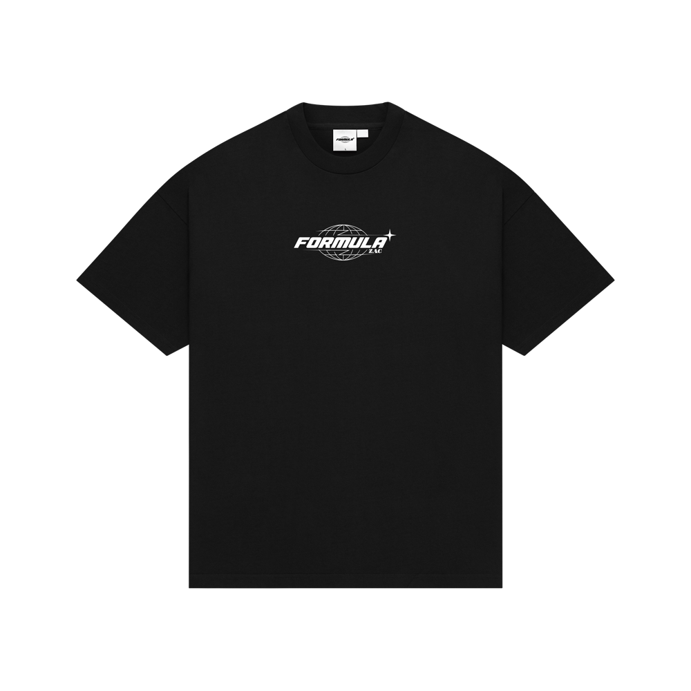 T-shirt lourd - Motif FZ Globe