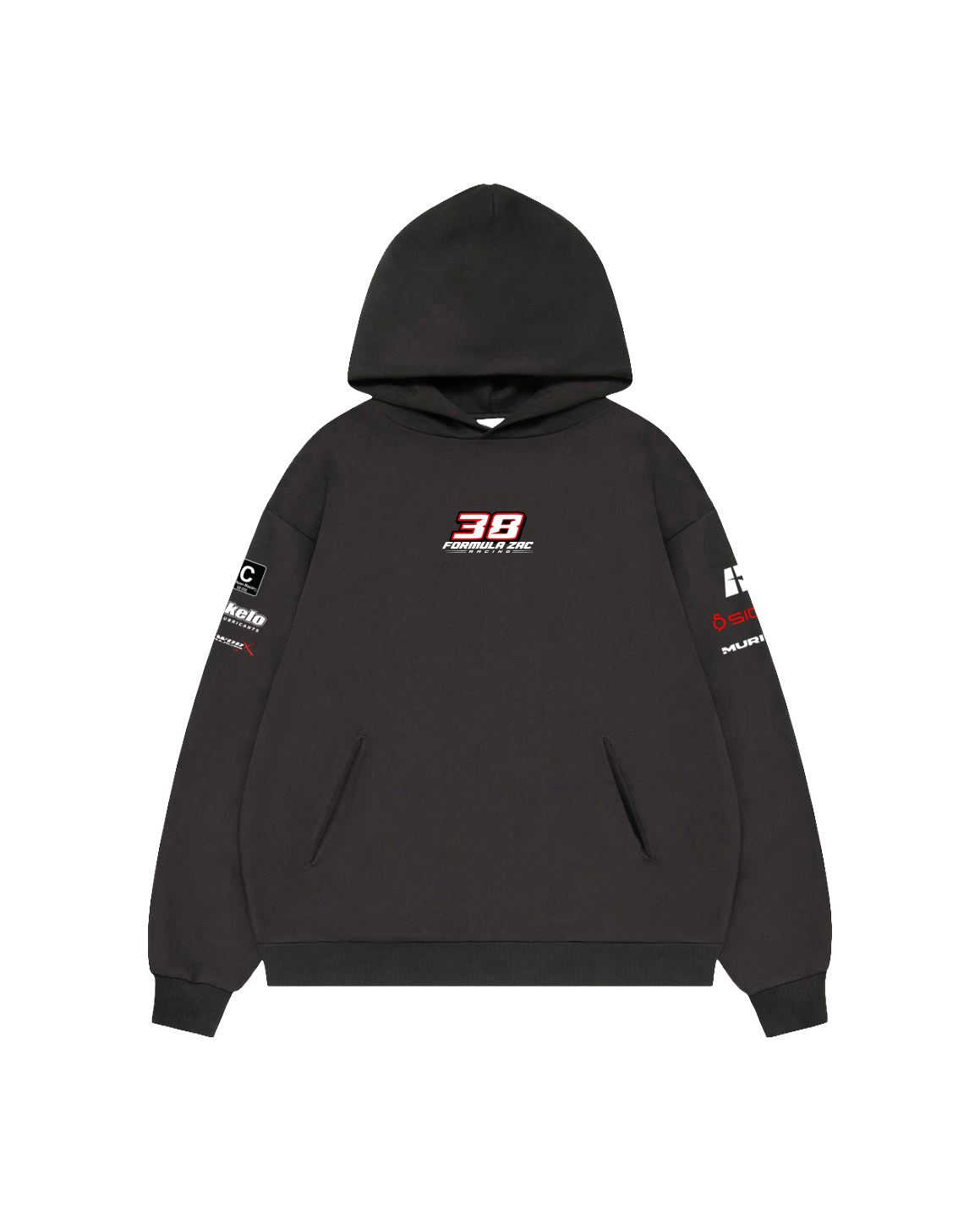 FZ Racing Number 38 - Heavy Weight Hoodie